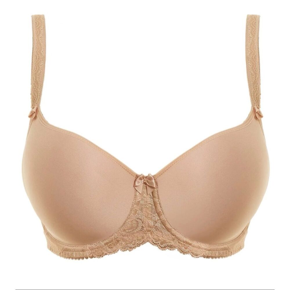 Fantasie 30DDD Rebecca Bra Lace Full Cup Spacer nude lace